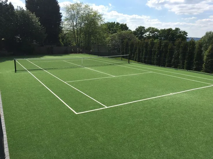 artificial grass tennis court