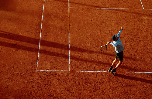 clay tennis court
